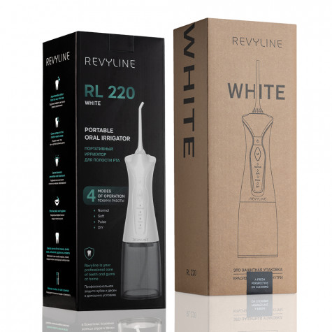 Портативный ирригатор Revyline RL 220, White